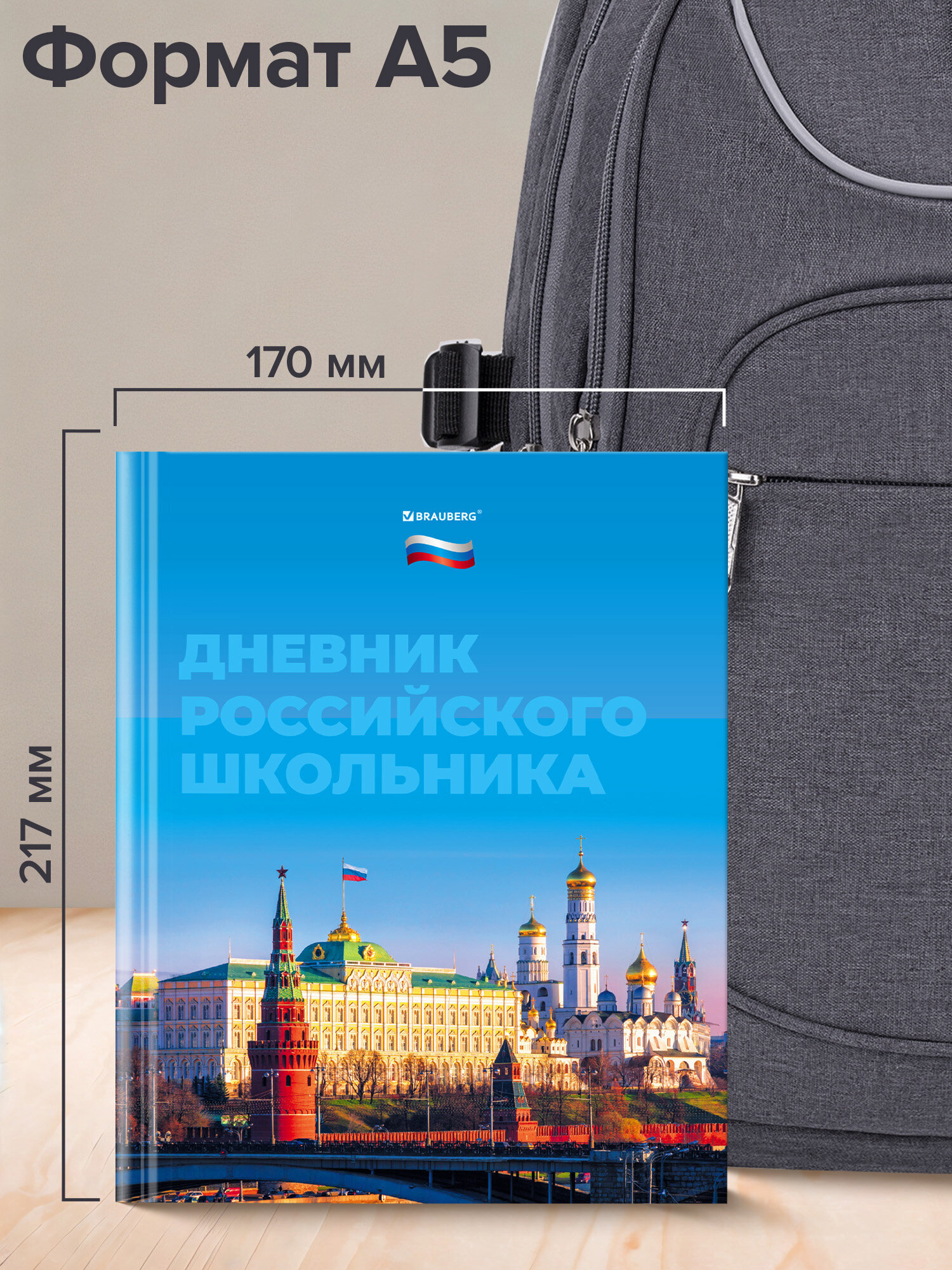 Дневник школьный Brauberg 1-11 класс Россия канцелярия - фото 5