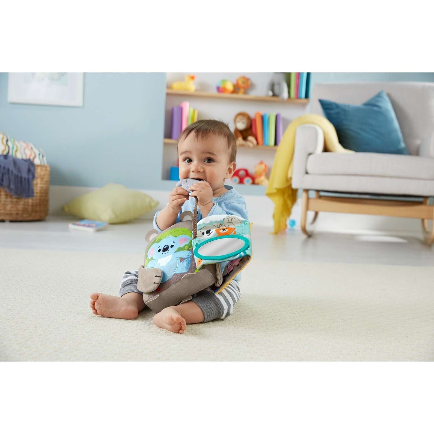 Игрушка Fisher Price Книга обучающая мягкая GJD37 - фото 15