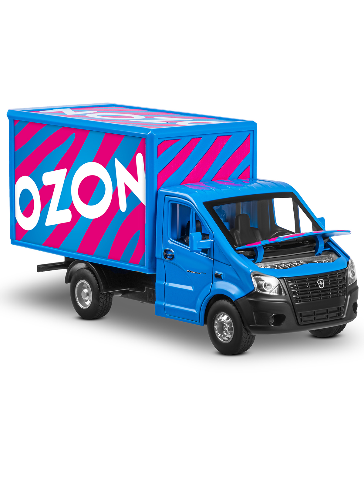 Грузовик АВТОпанорама ГАЗель Next Ozon 1:28 JB0405418 - фото 29