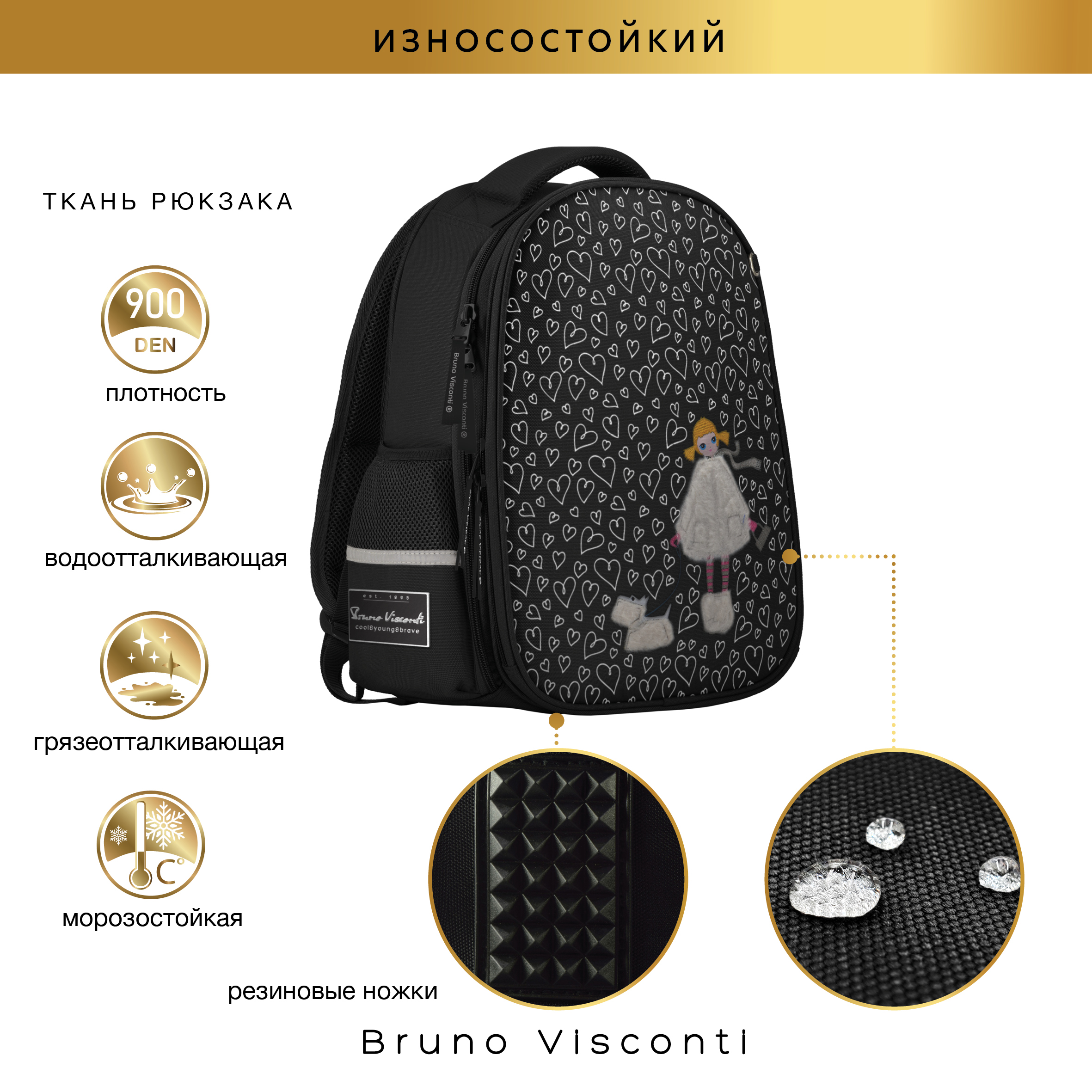 Рюкзак Bruno Visconti - фото 4