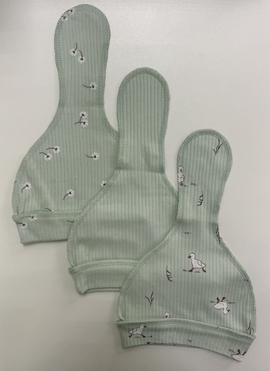 Шапочка 3 шт TOPOTUSHKI ТКР4075657ин - фото 1