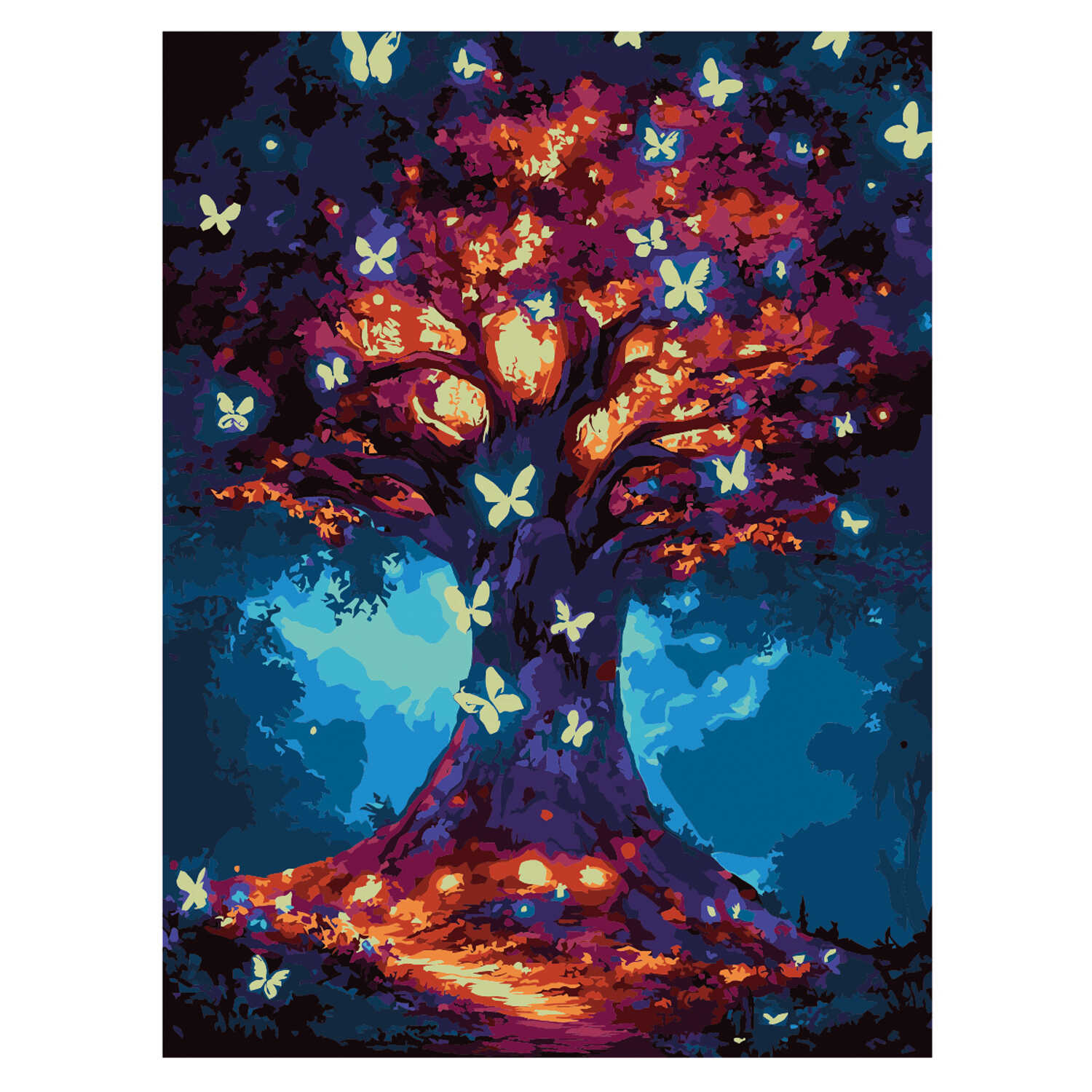 Картина по номерам Феникс + Волшебство - фото 2