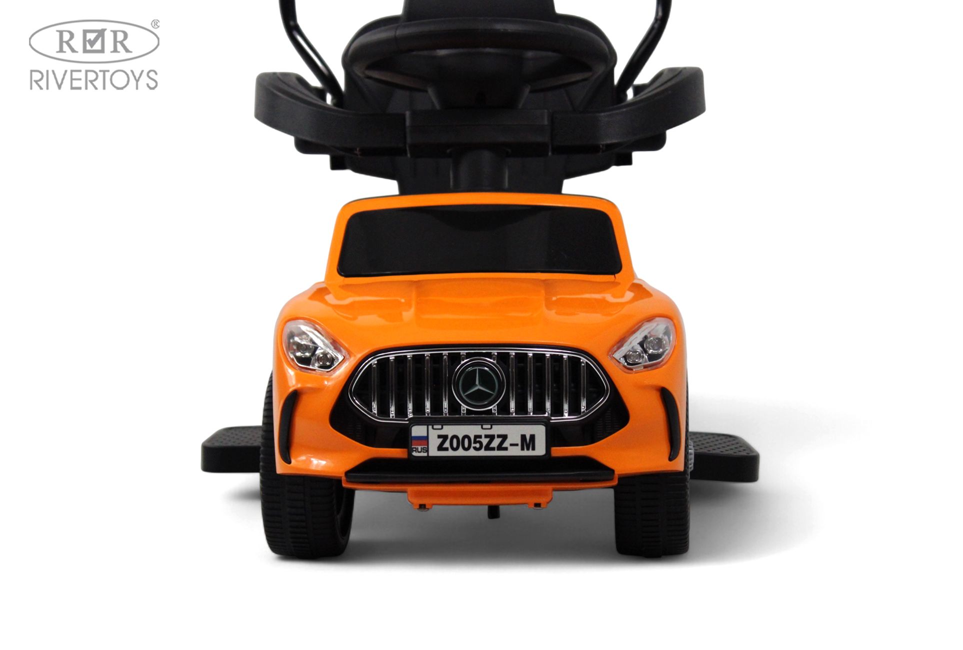 Каталка RIVERTOYS Z005ZZ-M-ORANGE оранжевый - фото 2