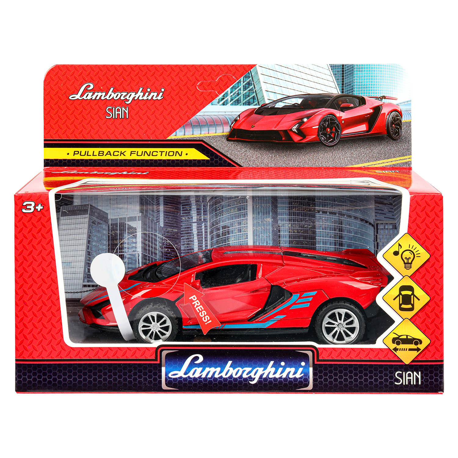 Автомобиль Huada Toys Lamborghini Sian 390232 - фото 2