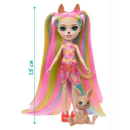 Кукла мини Enchantimals кенгуру Катрис