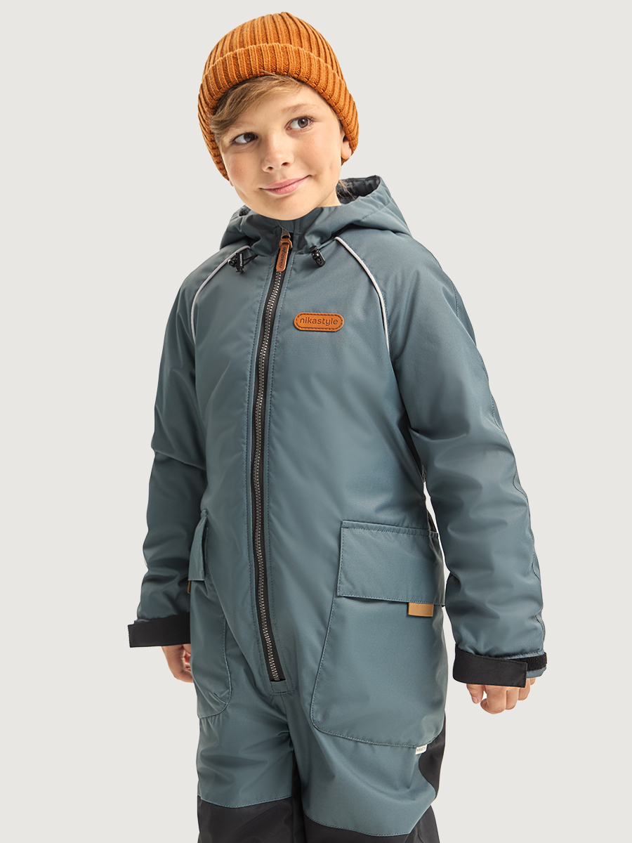 Комбинезон NIKASTYLE 8м1726 мох/черный - фото 5