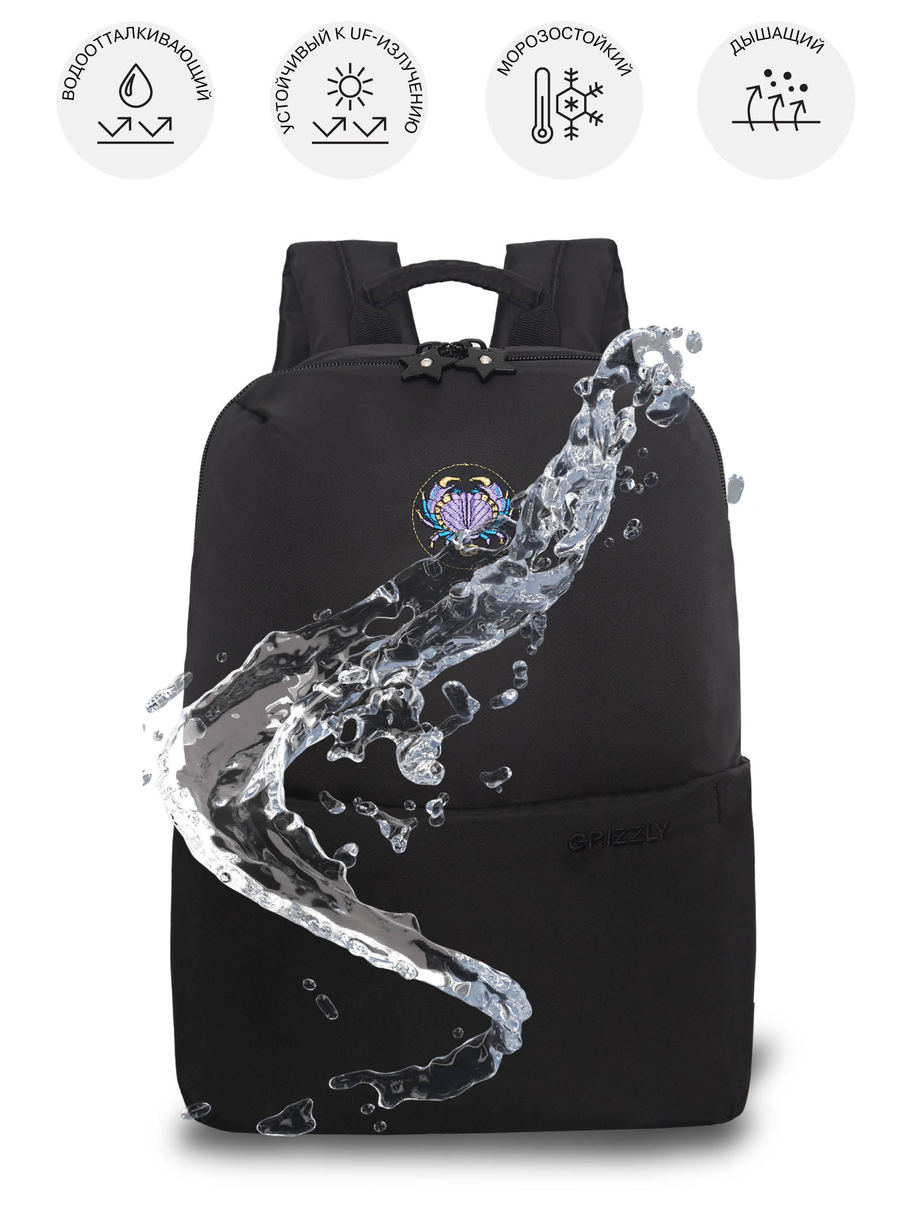 Рюкзак Grizzly Рак - фото 9