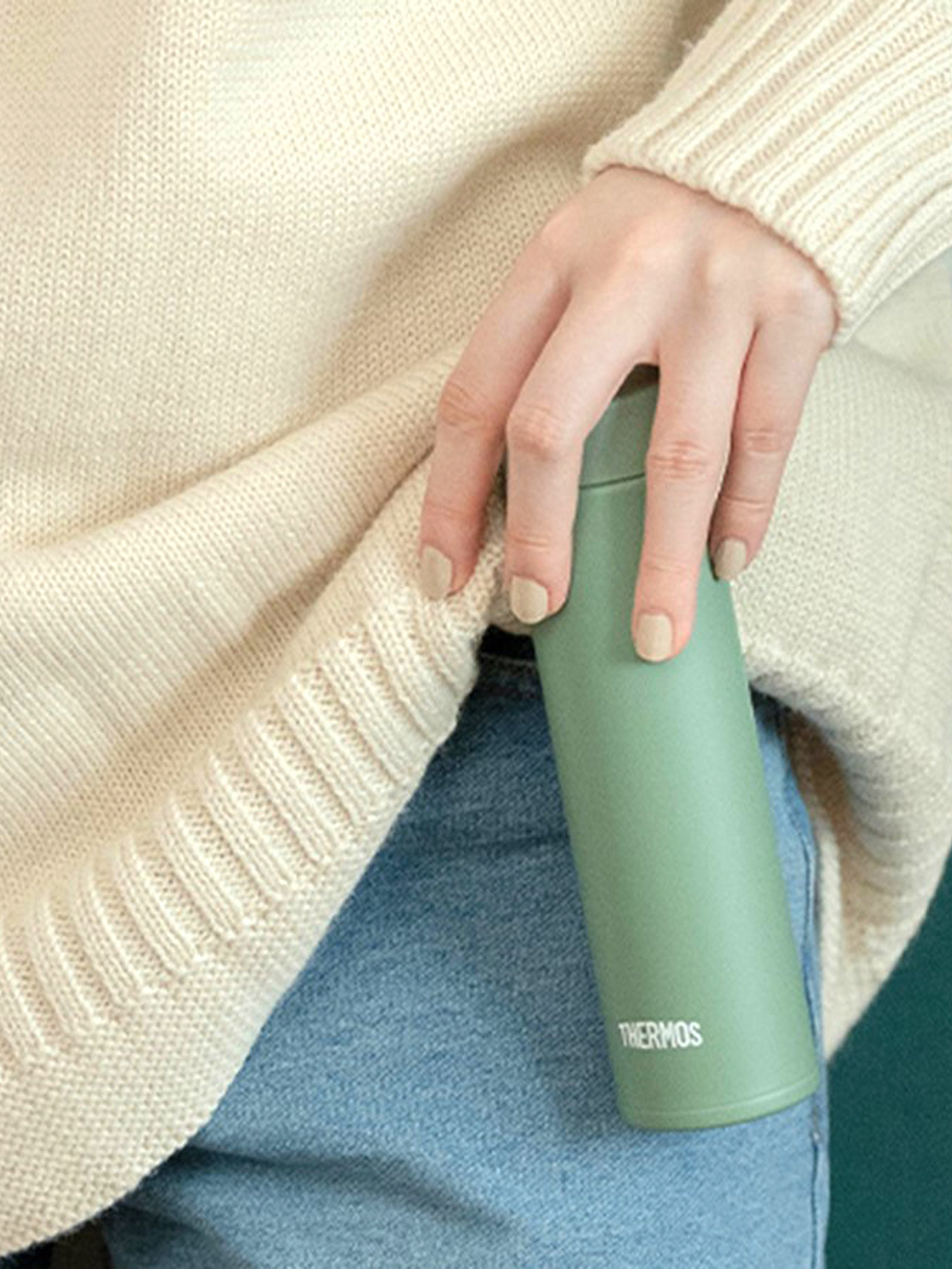 Мини термос для кофе чая 180 мл THERMOS JOJ-181 изумрудный – нержавеющая сталь герметичный тепло/холод 6/8 часов - фото 11
