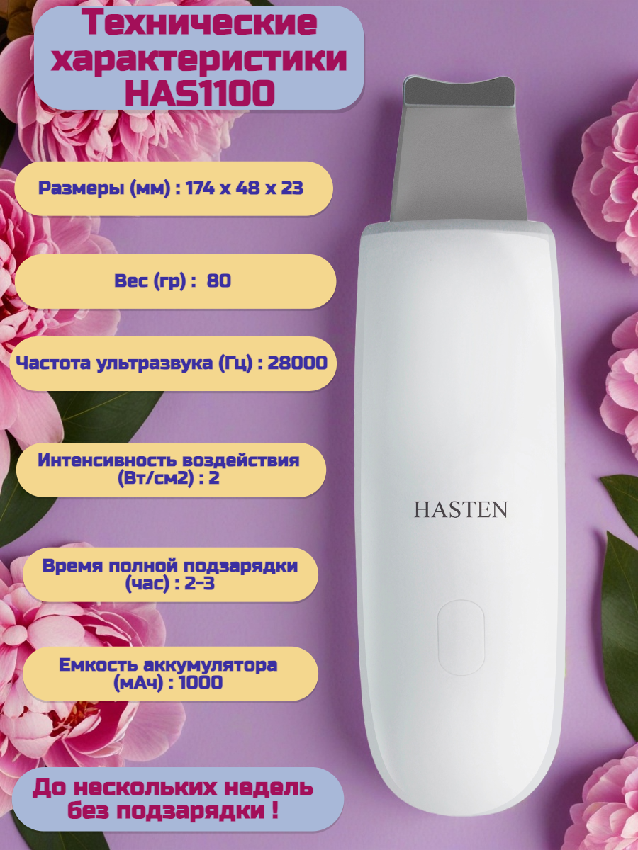 Прибор HASTEN ультразвуковая чистка - фото 8
