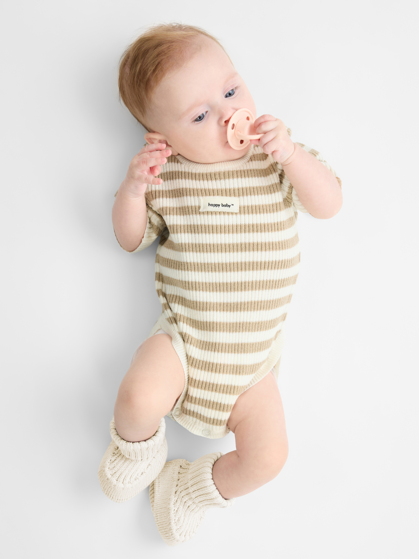 Пинетки Happy Baby 88521-0_milky - фото 6