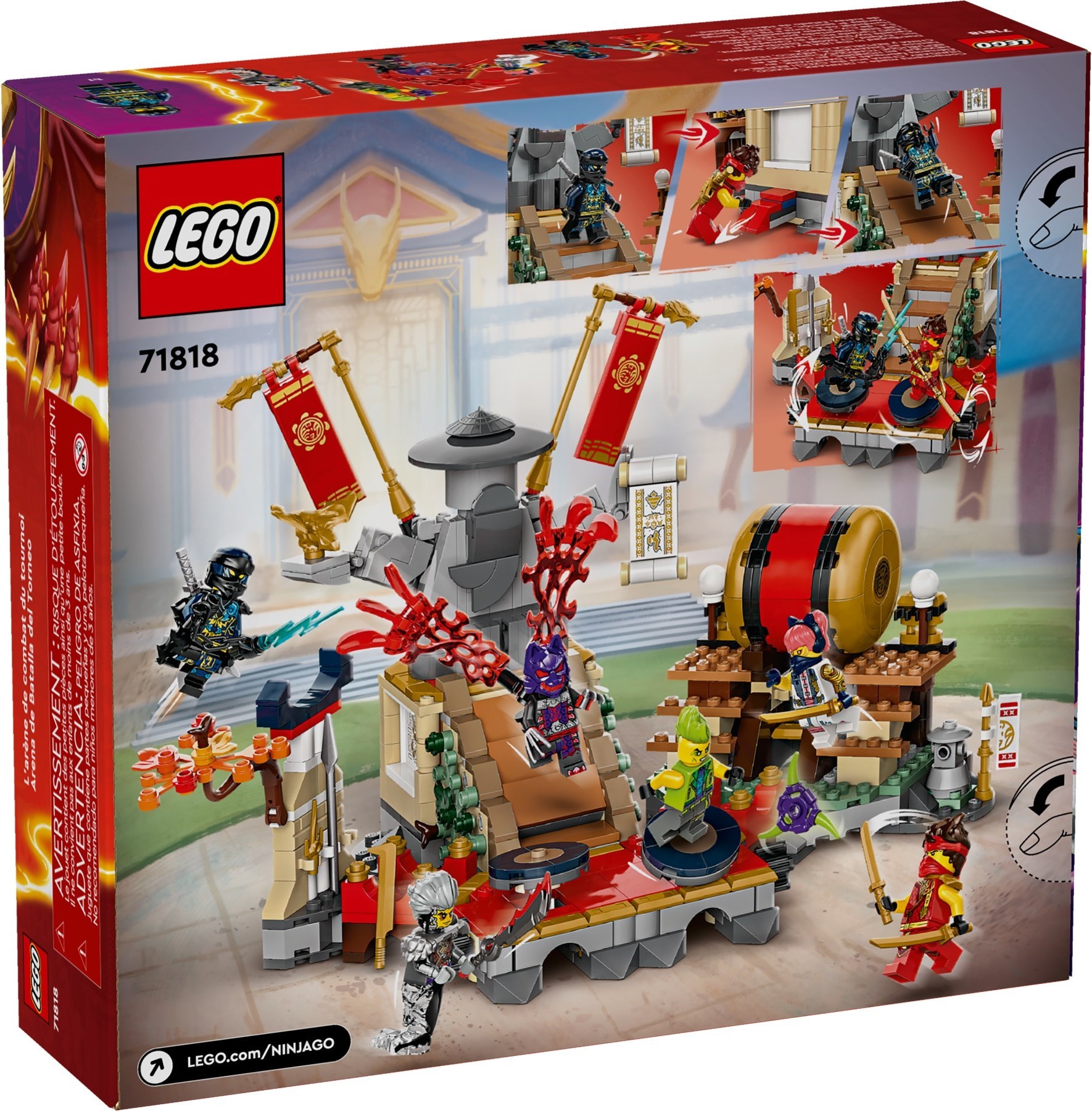 Конструктор LEGO NINJAGO 71818 659 дет. - фото 2