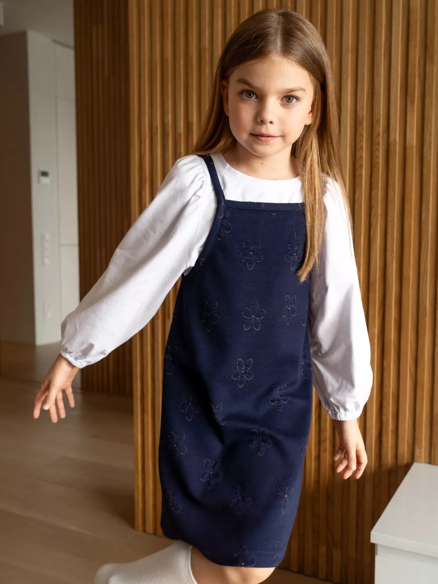 Платье TForma STD01_син_цветы - фото 5