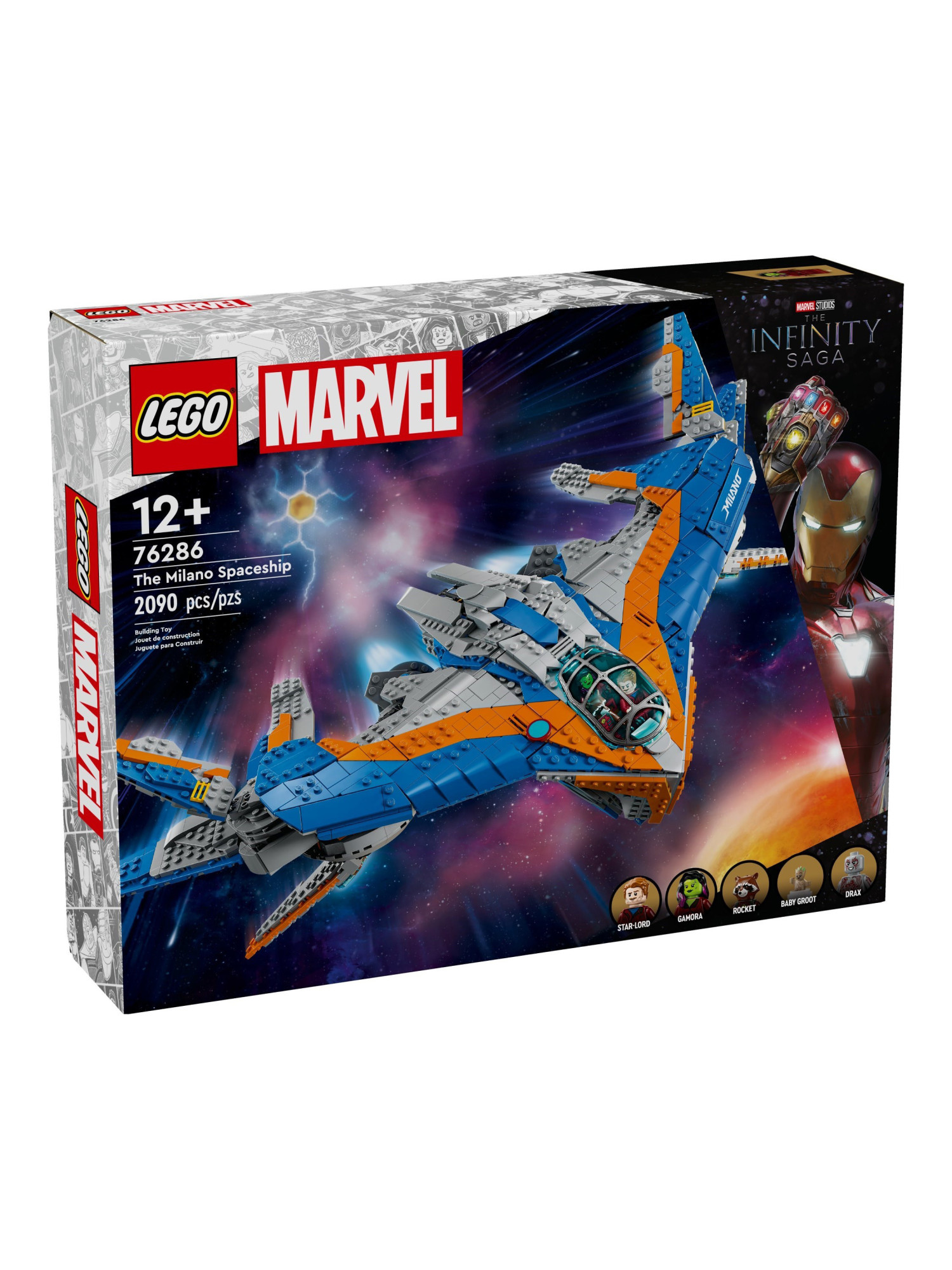 Конструктор LEGO Marvel Super Heroes Милано 2090 дет. - фото 1