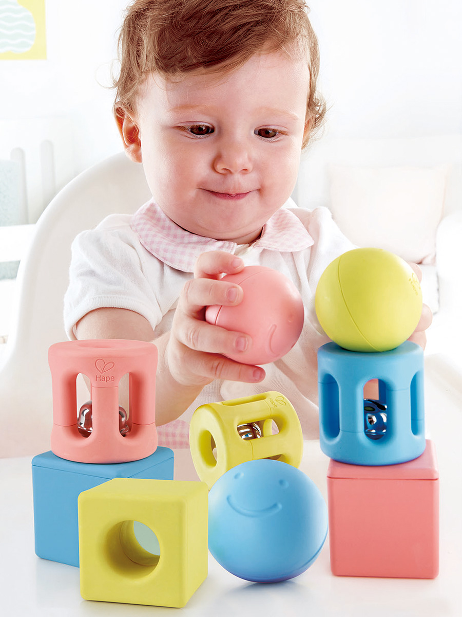 Игрушка Hape погремушка Улыбка - фото 1