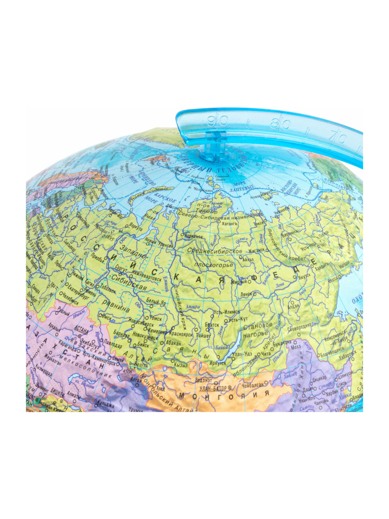 Глобус Globen интерактивный политический рельефный с подсветкой и VR очками 32 см - фото 17