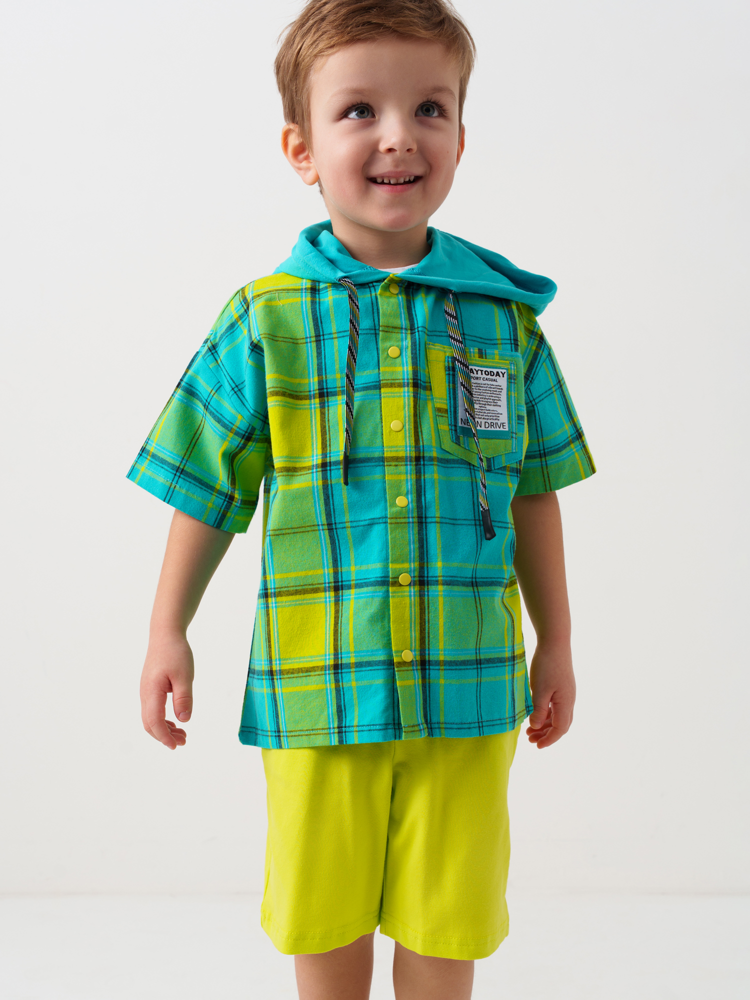 Рубашка PlayToday 12612223 - фото 6