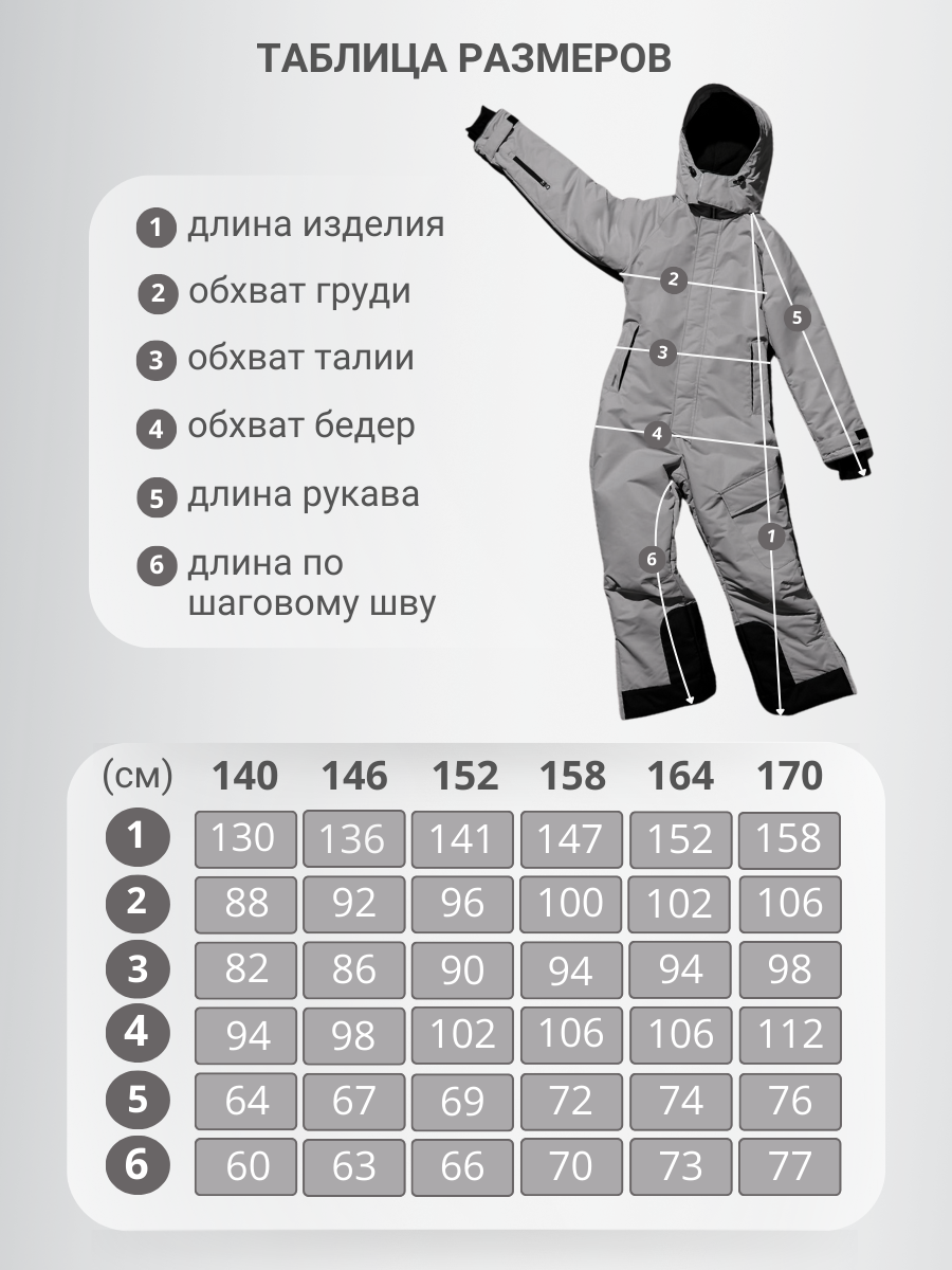 Комбинезон Arctland 860d_цитрус - фото 12
