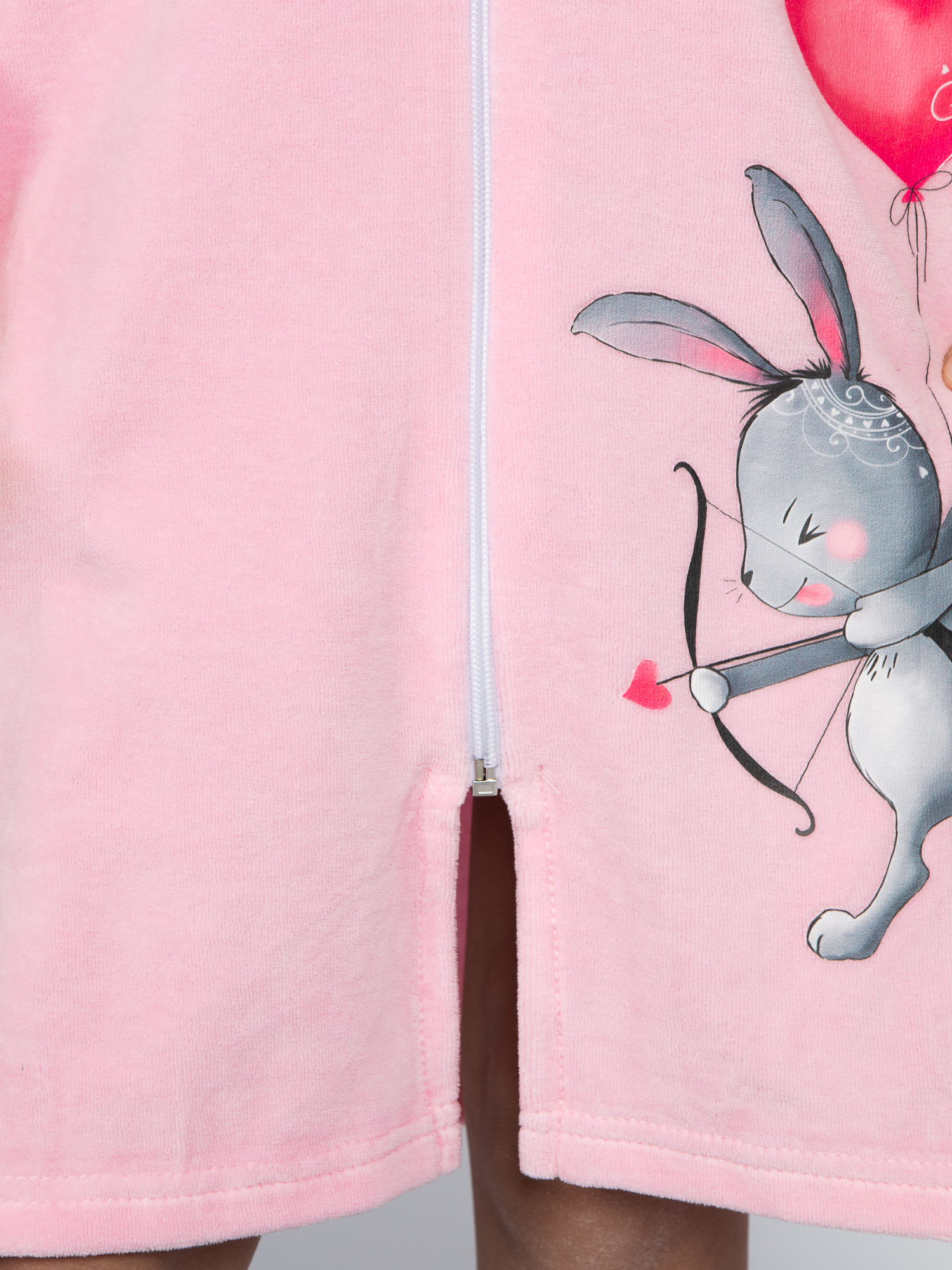 Халат ЛАДОШКИ Халат Амур розовый - фото 12