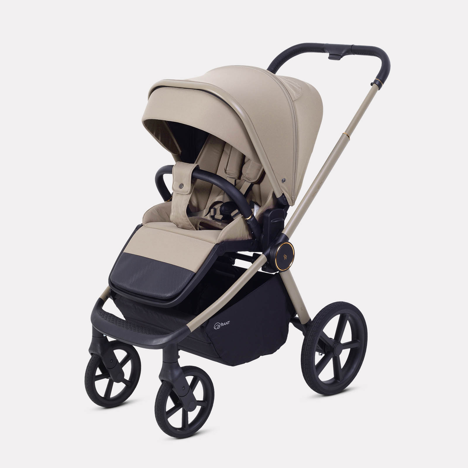 Коляска прогулочная Rant Flex Color бежевый - фото 1