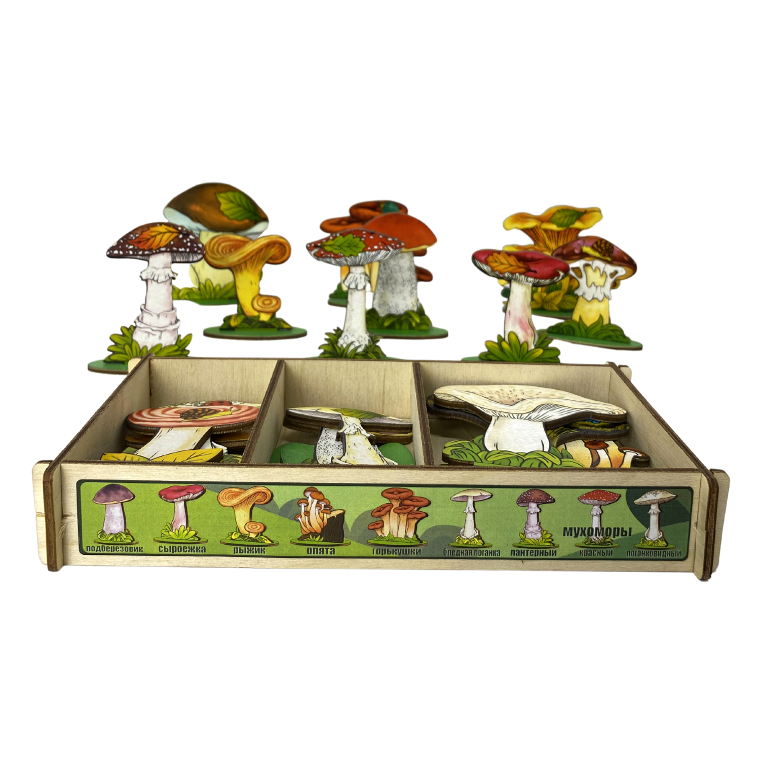 Игрушка Нескучные игры Грибы - фото 3