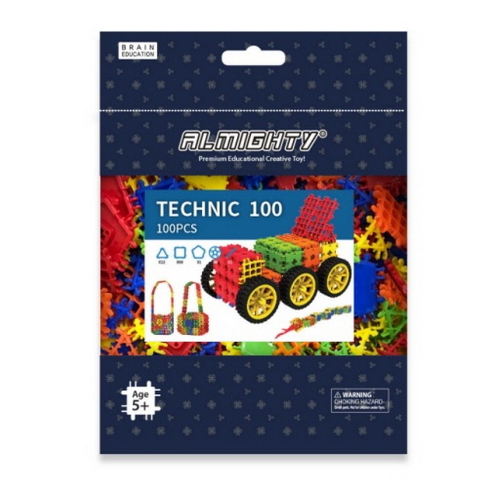 Конструктор MagKinder Technic 100 дет. - фото 1