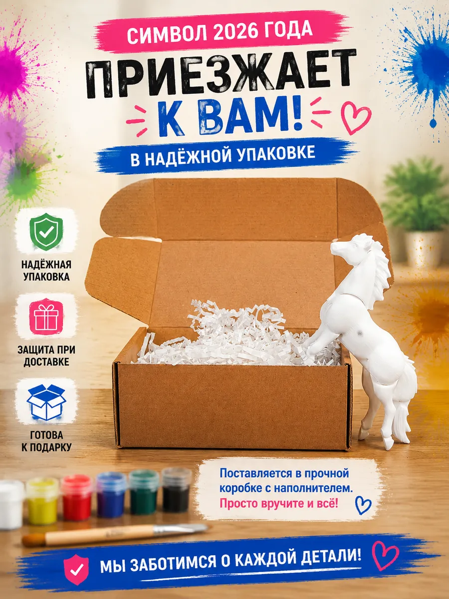 Набор для творчества SmartSelect 3D Подвижная лошадь 141 мм - фото 9