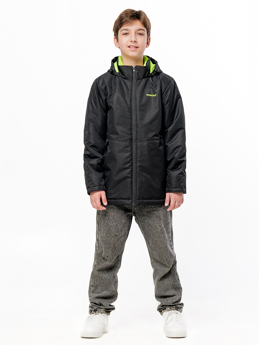 Куртка RODOS М-245/черный(лайм) - фото 2