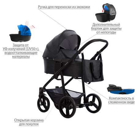 Коляска 2в1 Bebetto Explorer Air Lux