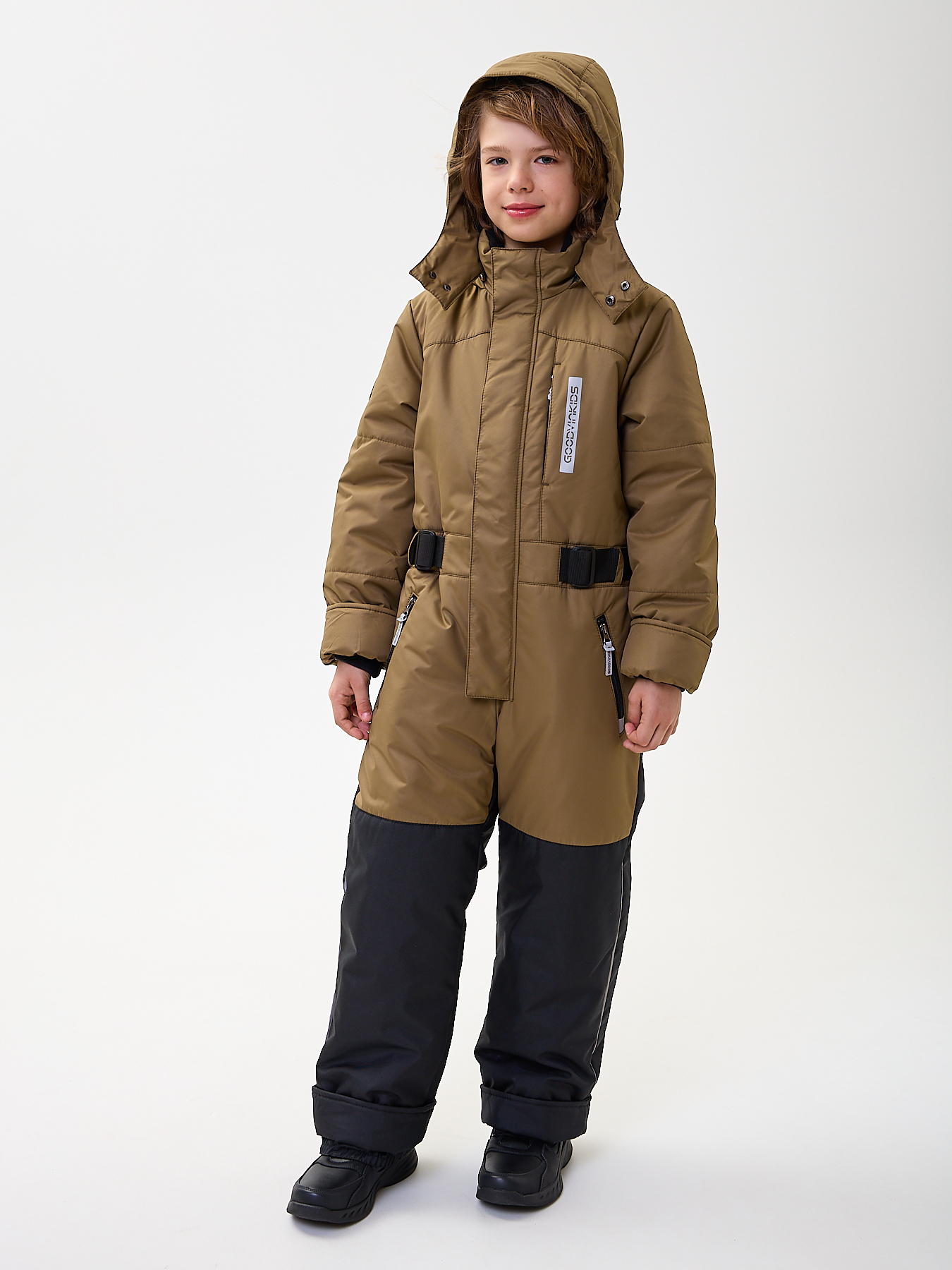 Комбинезон GooDvinKids КМ12019-21/табак - фото 7