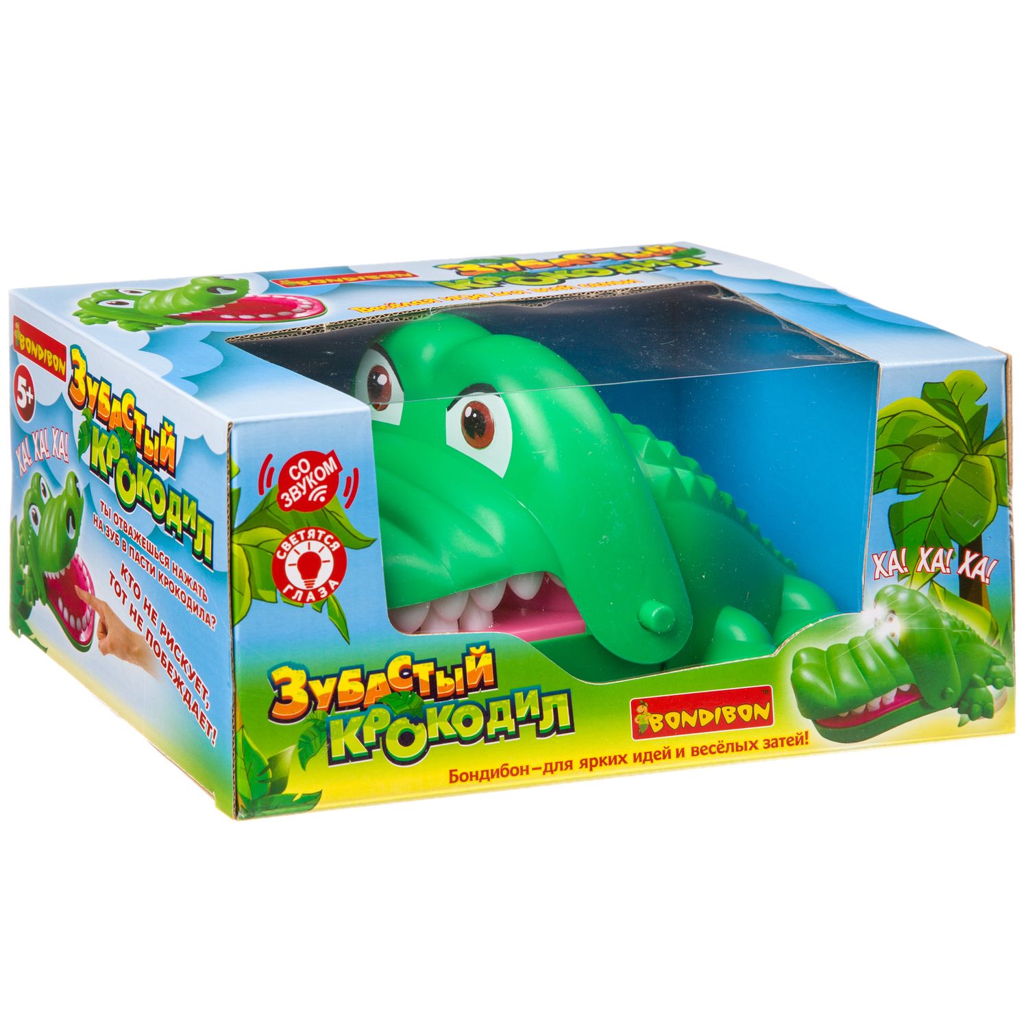 Настольная игра Bondibon на реакцию Зубастый Крокодил - фото 3
