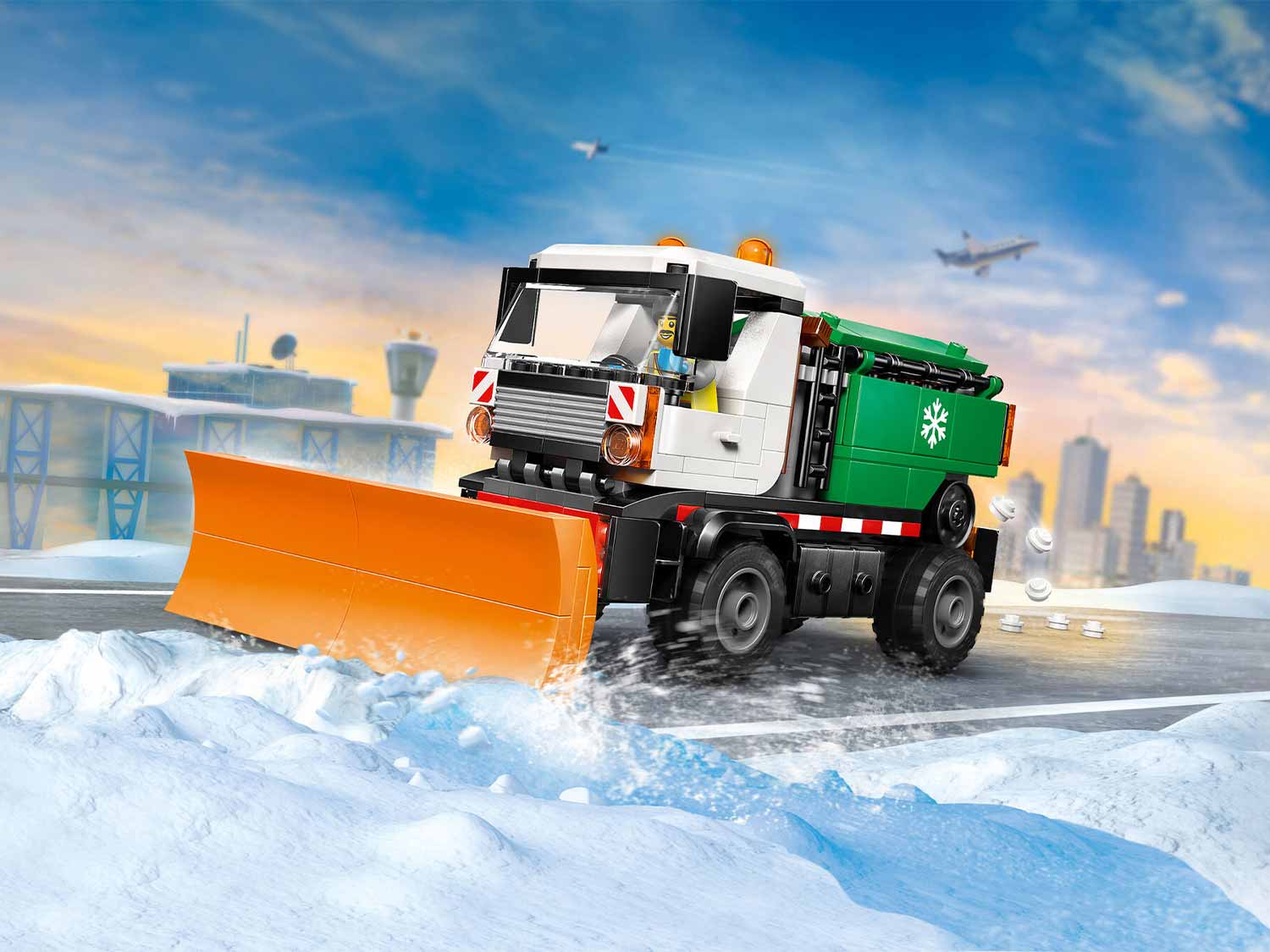 Конструктор LEGO City Снегоуборочная машина 60490 263 дет. - фото 7