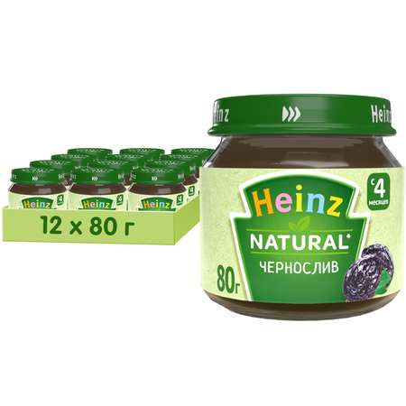 Пюре Heinz чернослив 80г с 5месяцев
