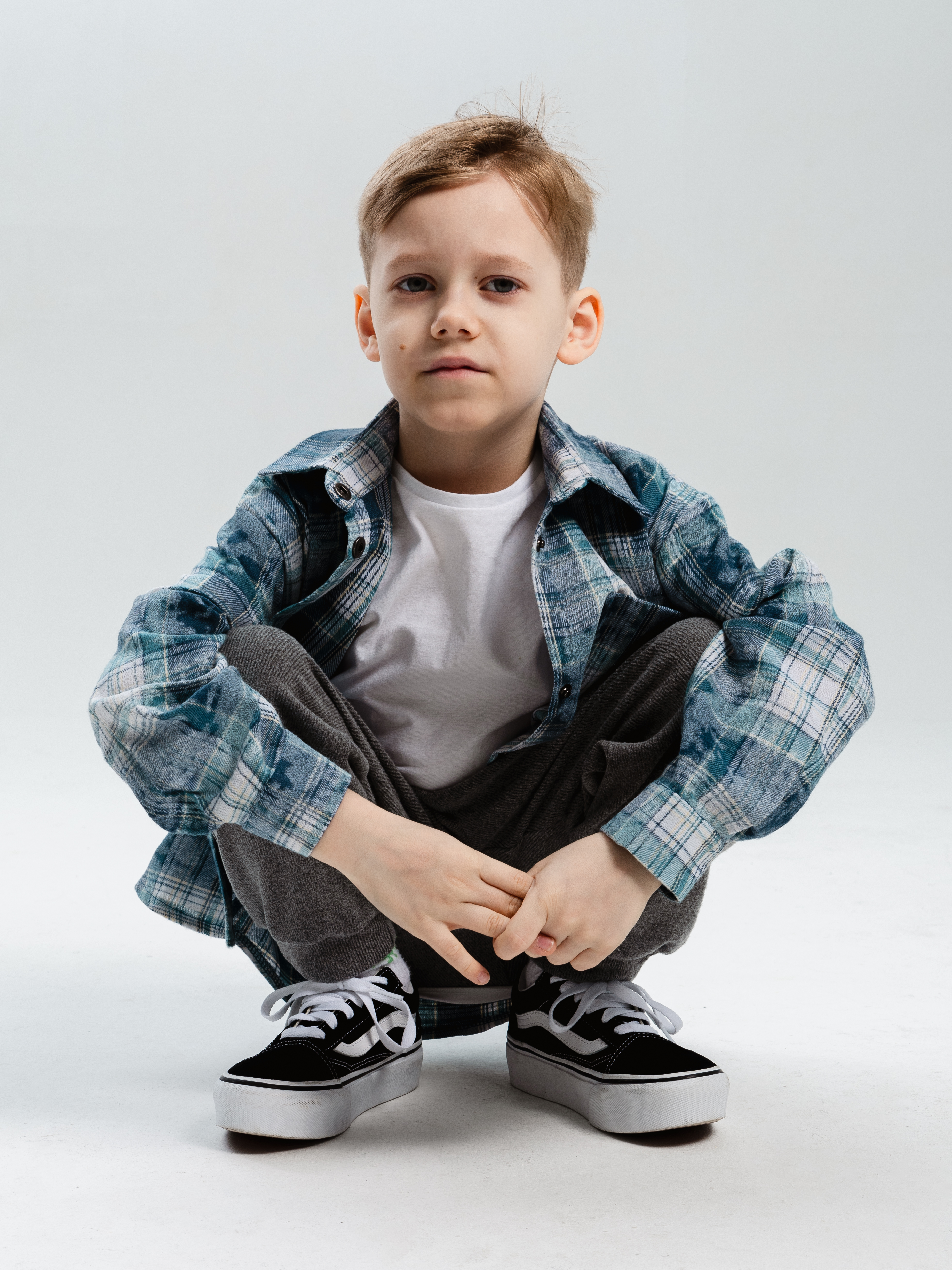 Рубашка Tiny Bestie голубаяваренка - фото 1