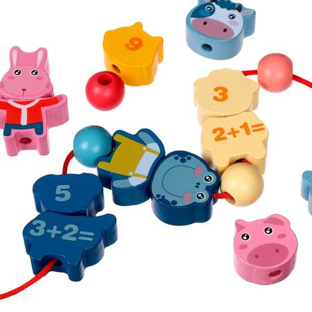 Игрушка Лесная мастерская шнуровка
