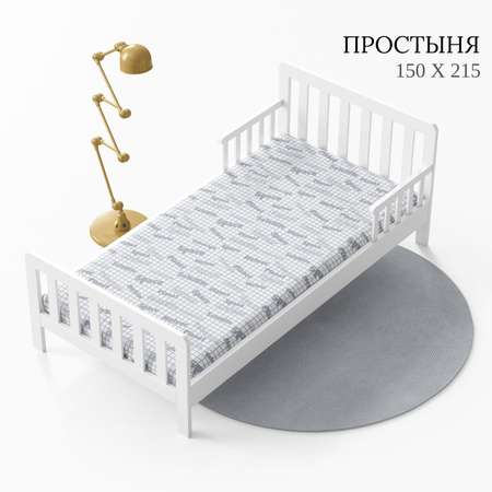 Детское постельное белье Wake Me Wake Тирекс 1.5 спальный наволочка 70х70 см