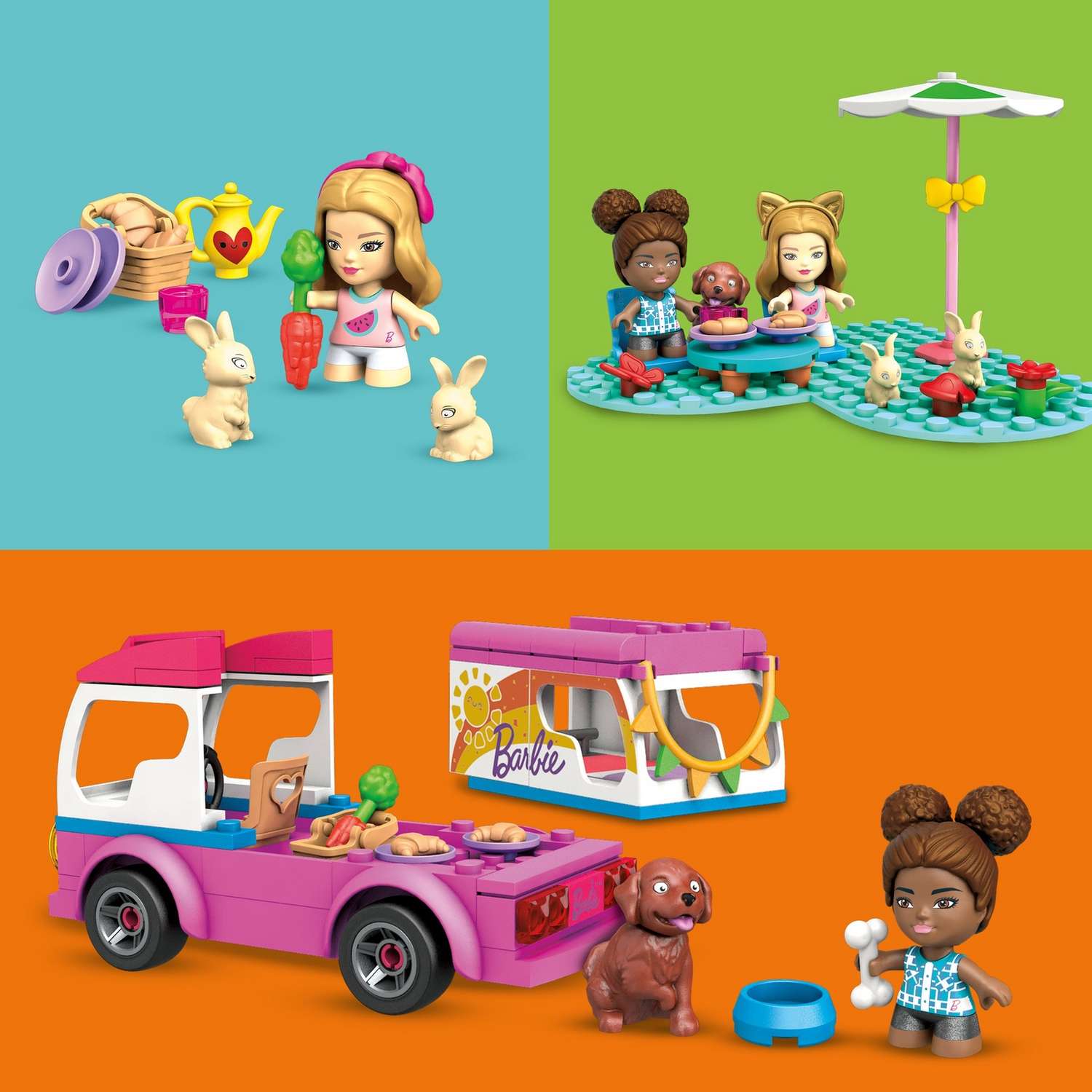 Конструктор Mega Construx Barbie Поход мечты 123 дет. - фото 6