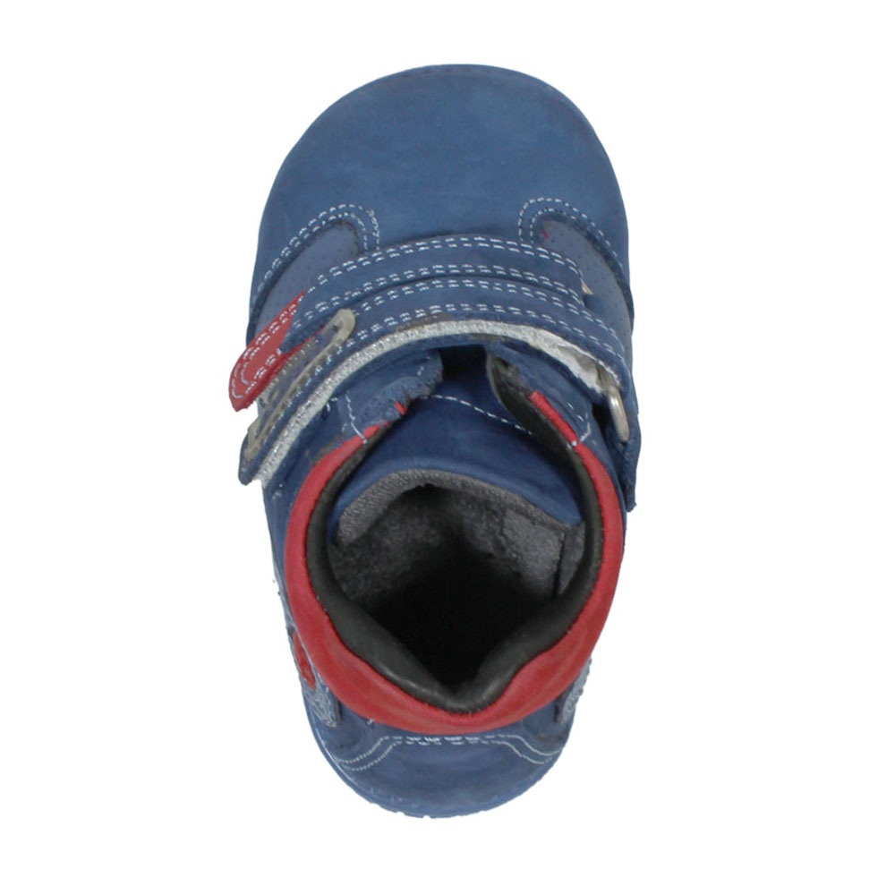 Ботинки Europen 1553-06-SV EUROPEN Ботинки для мальчика,синий,красный кож/нуб - фото 4