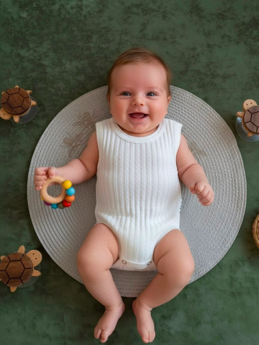 Набор боди для новорожденных 167_Набор_боди_майка_лапша_молоко_розовый - фото 15