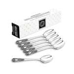 Изображение товара Комплект чайных ложек Кольчугинский мельхиор №1 посеребренный