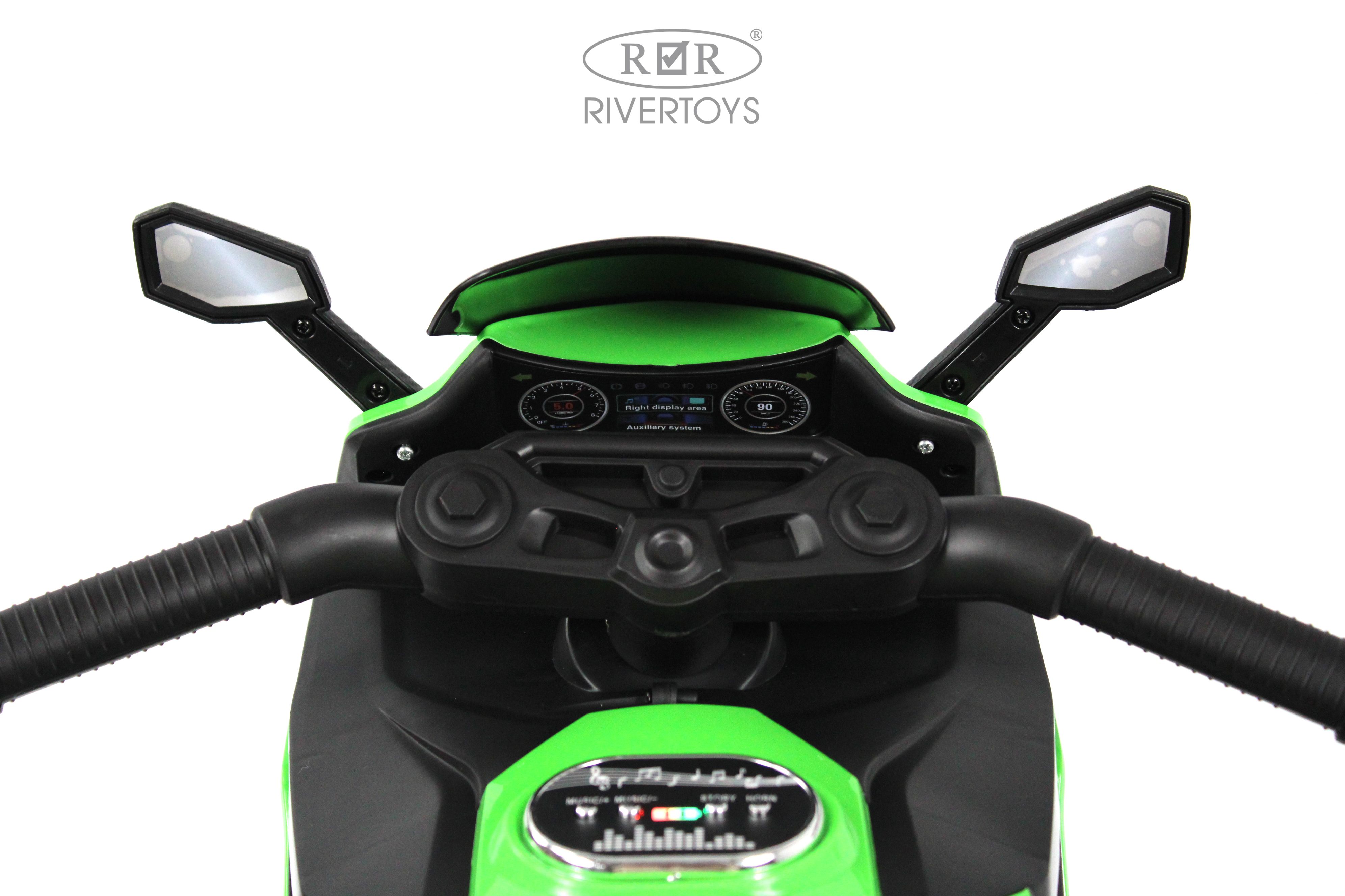 Электромобиль RIVERTOYS K002PX-GREEN - фото 14