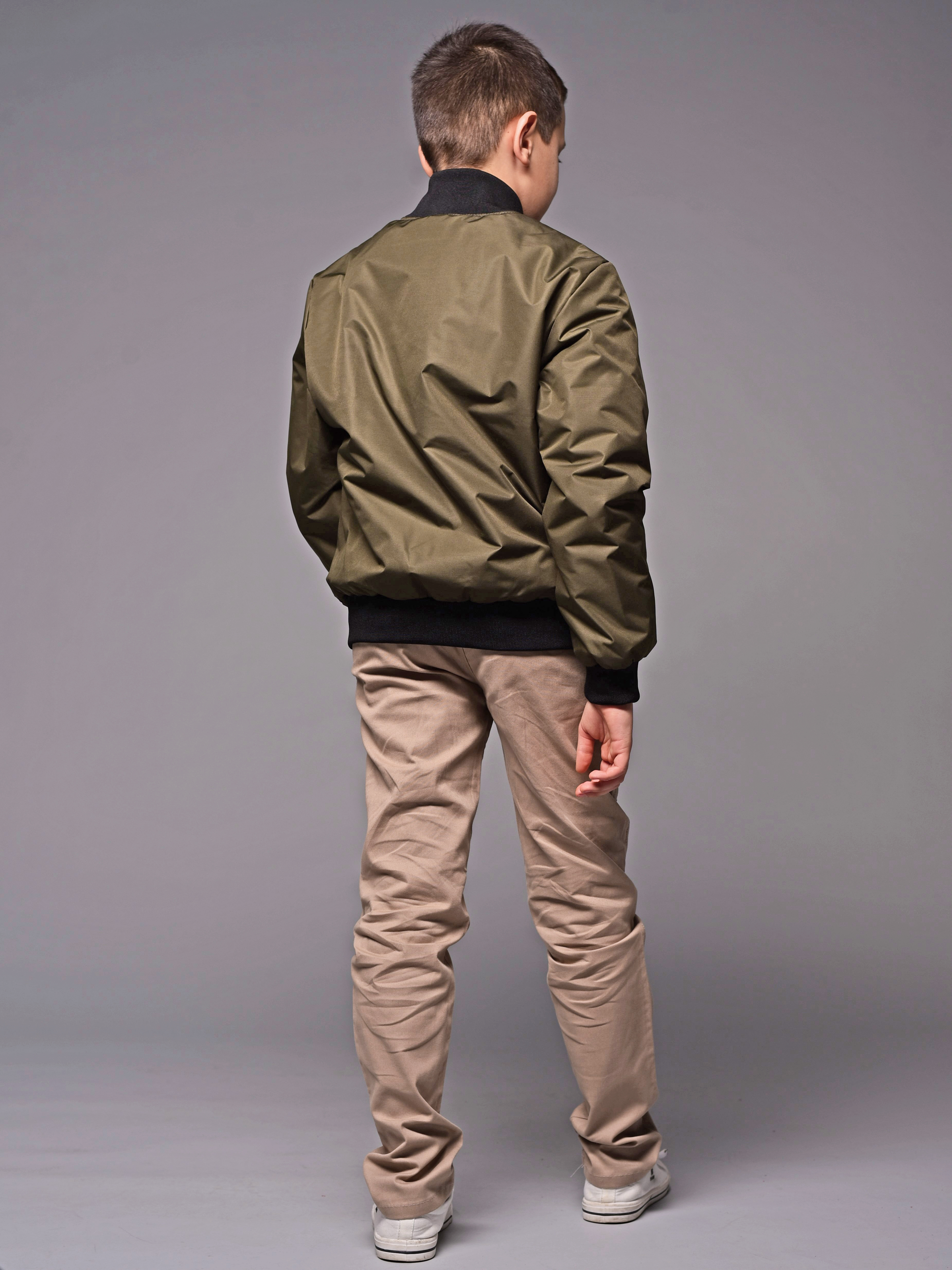 Бомбер Аврора 1039-М/хаки - фото 6