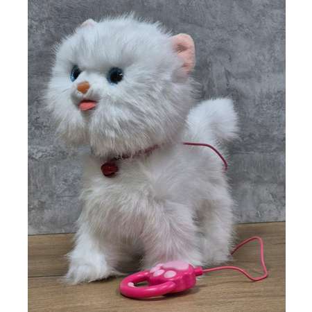 Мягкая игрушка BalaToys котик Музыкальный Интерактивный