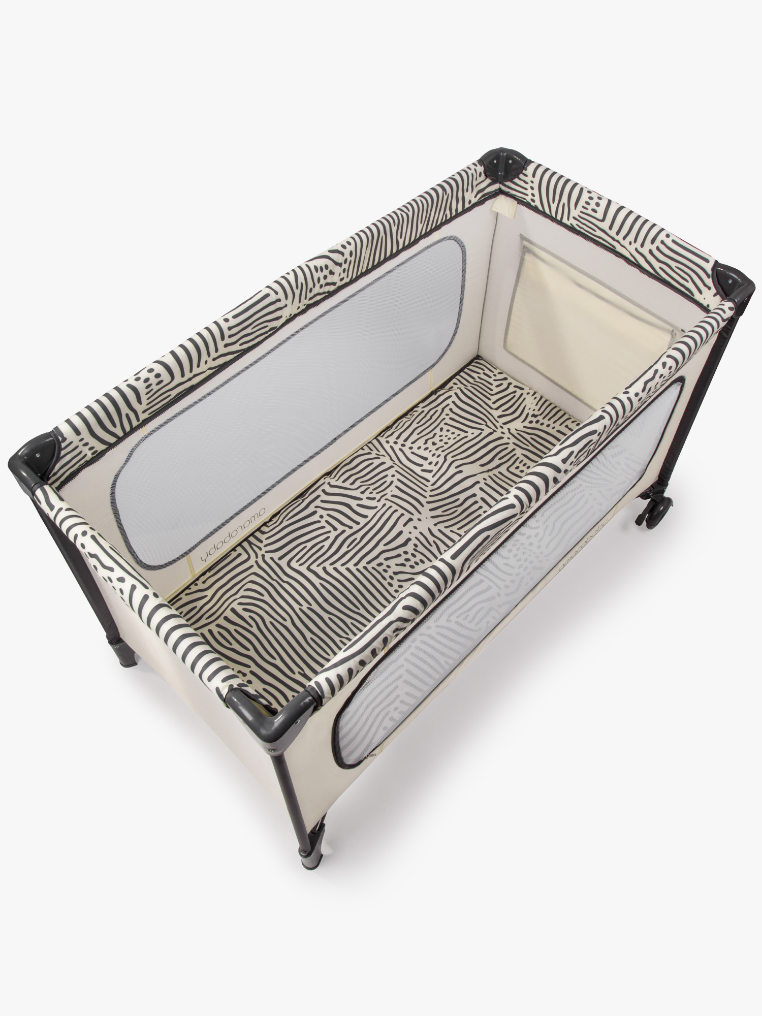 Манеж кровать Amarobaby SMART бежевый AMARO-26SM/3310 - фото 4