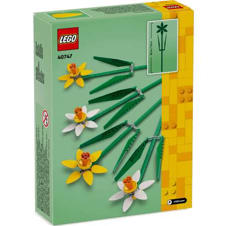 Конструктор LEGO Botanicals Нарциссы блочный