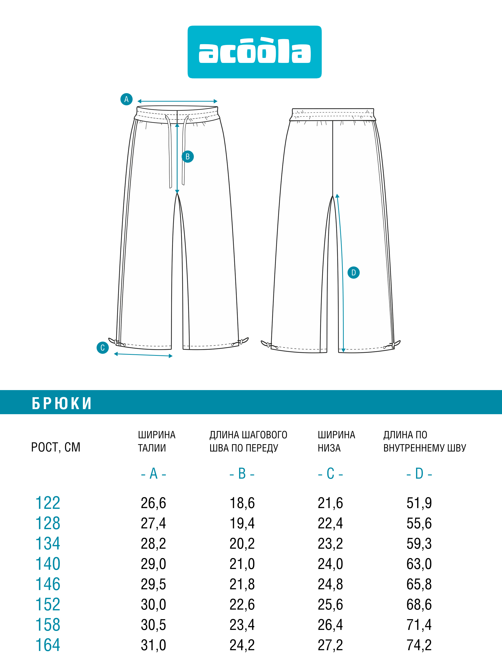 Брюки Acoola 20240160090_0095512 - фото 8