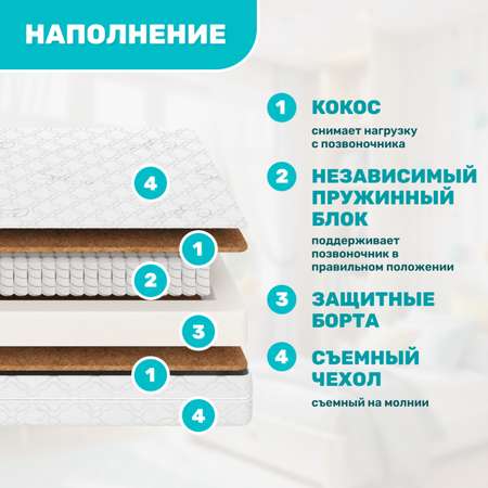 Матрас Капризун Дрим Хард 160х70
