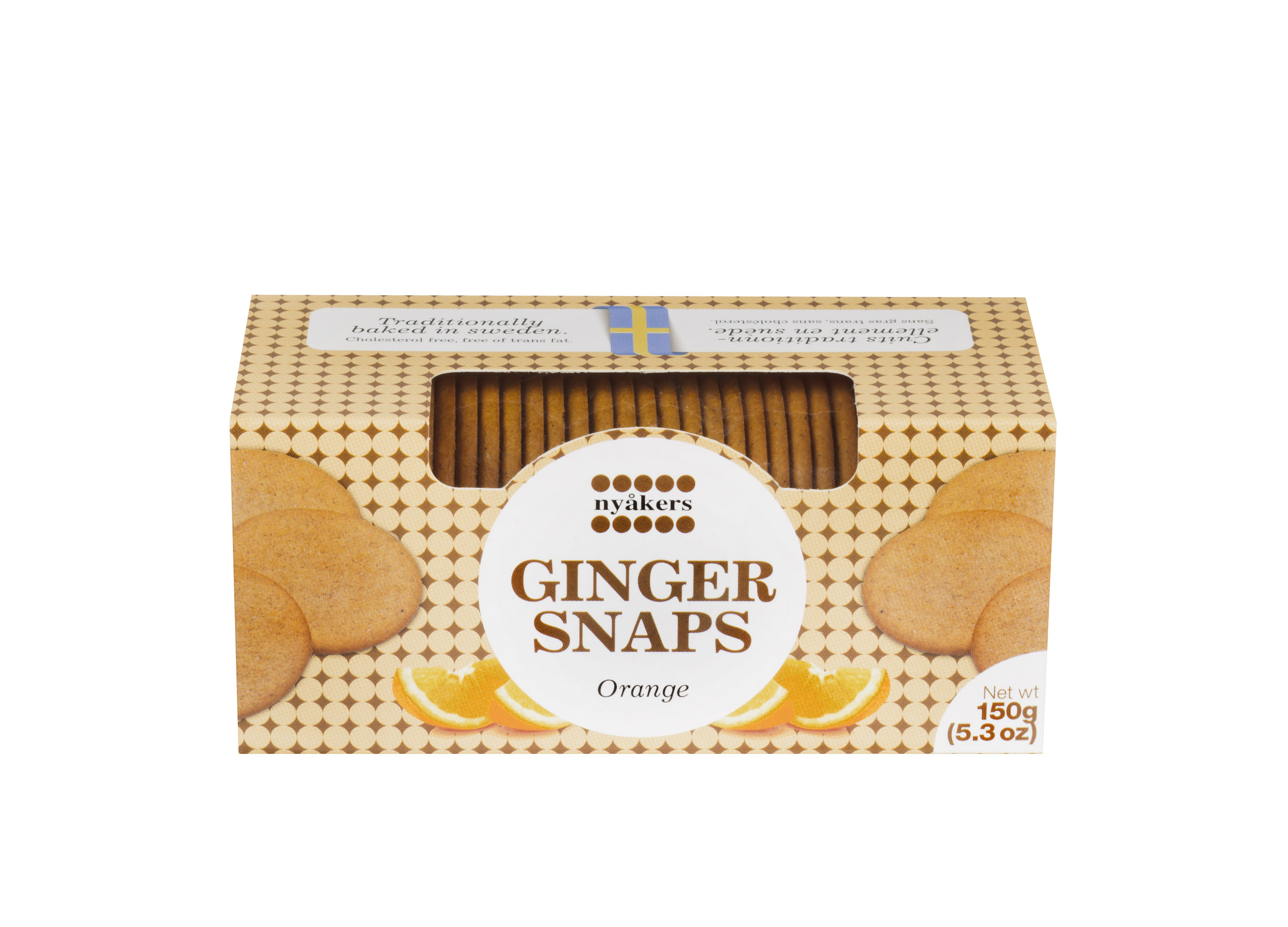 Имбирное печенье nyakers со вкусом апельсина - фото 1