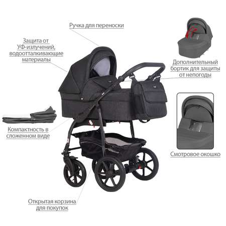 Коляска 2в1 Kitelli Bello