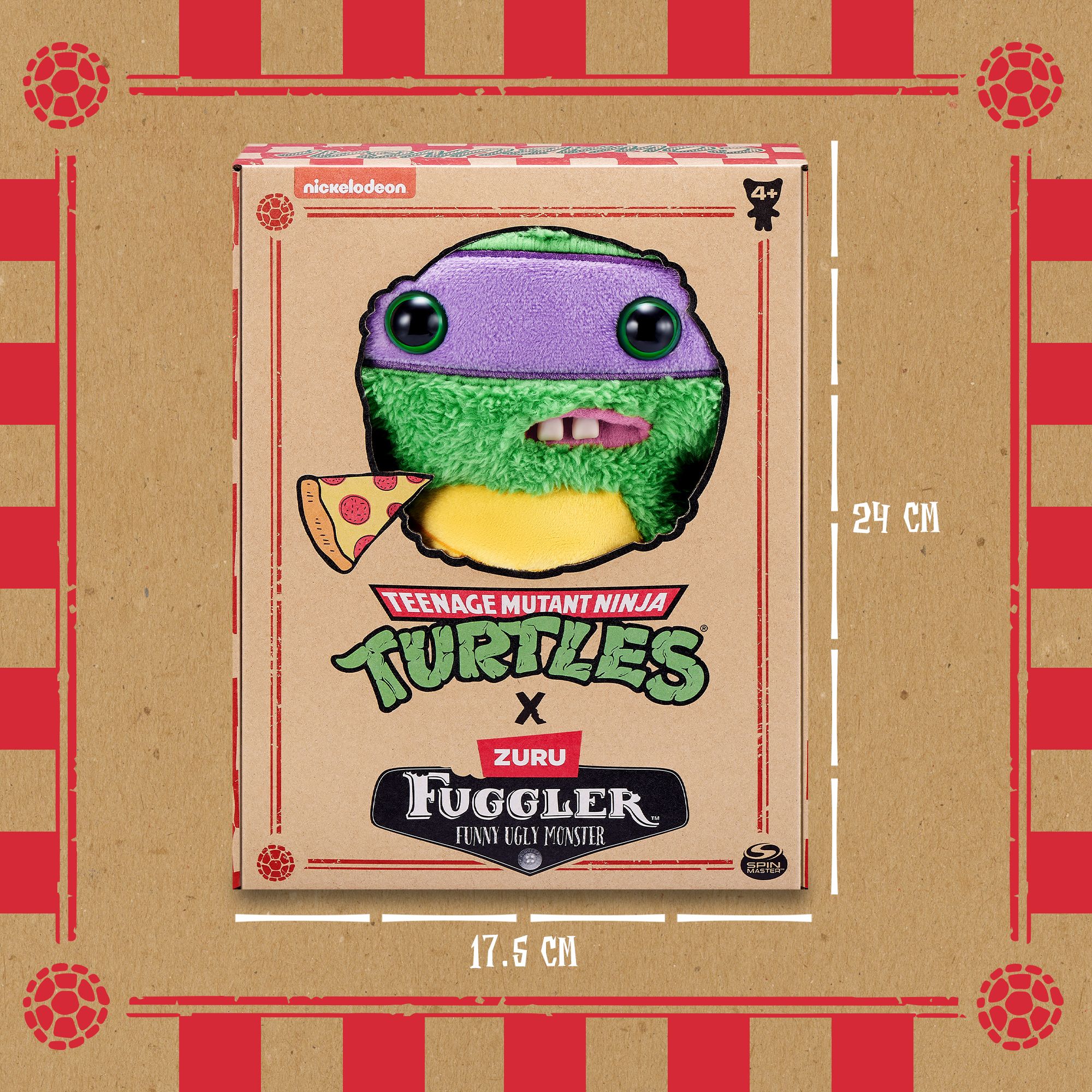Игрушка мягкая FUGGLER Донателло 24 см - фото 3