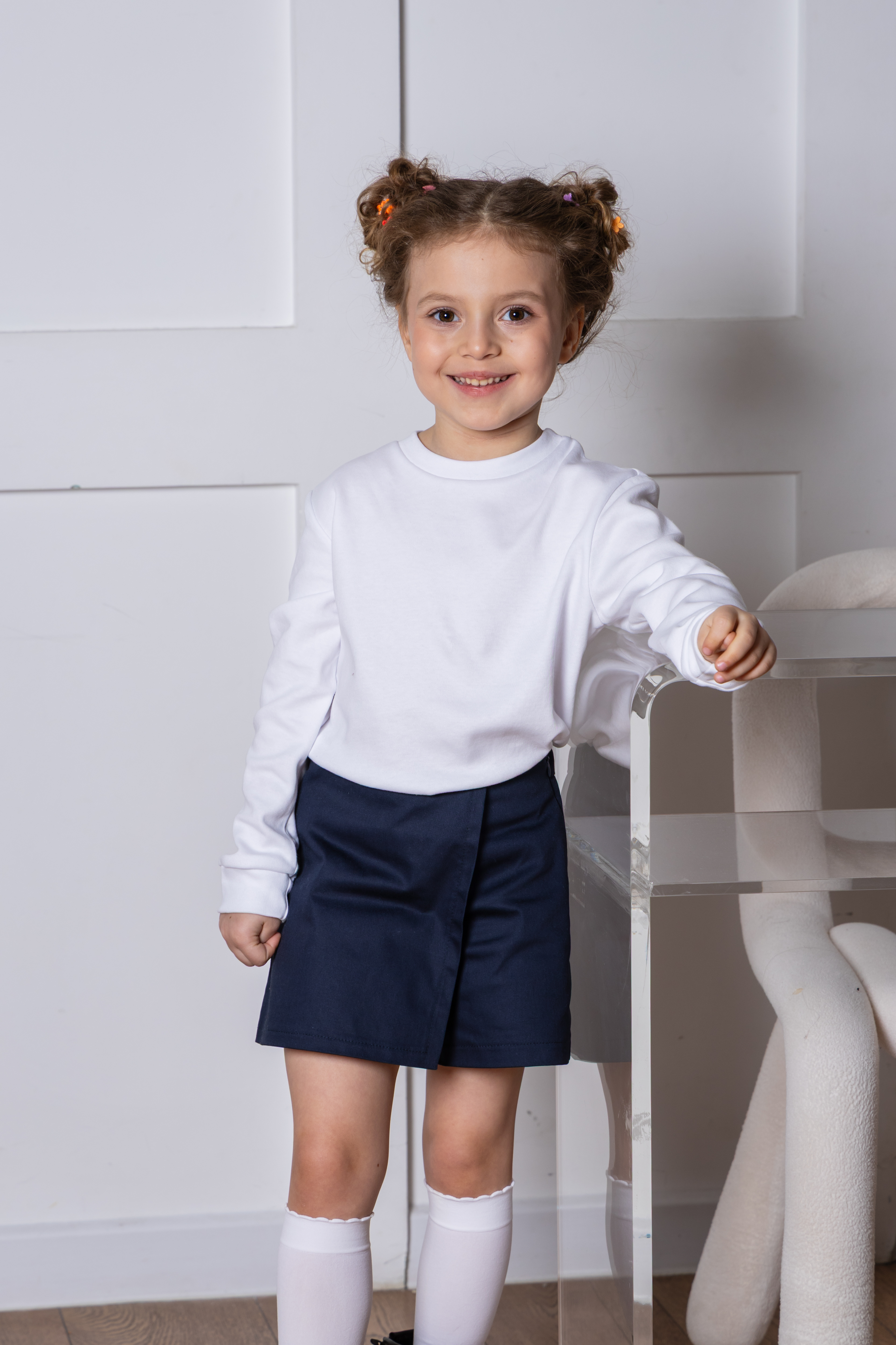 Юбка-шорты БарDuck school_bd_shorts - фото 1